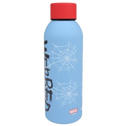 MARVEL SpiderMan stalowy bidon, niebieska butelka 500ml