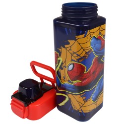 MARVEL SpiderMan Butelka z ustnikiem i rączką, bidon 500ml