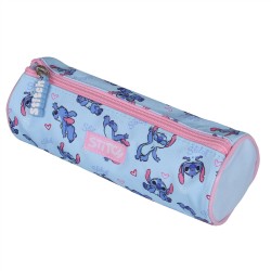 DISNEY Stitch Niebieski plecak dla dziewczynki, plecak szkolny + piórnik tuba 41x29x12 cm