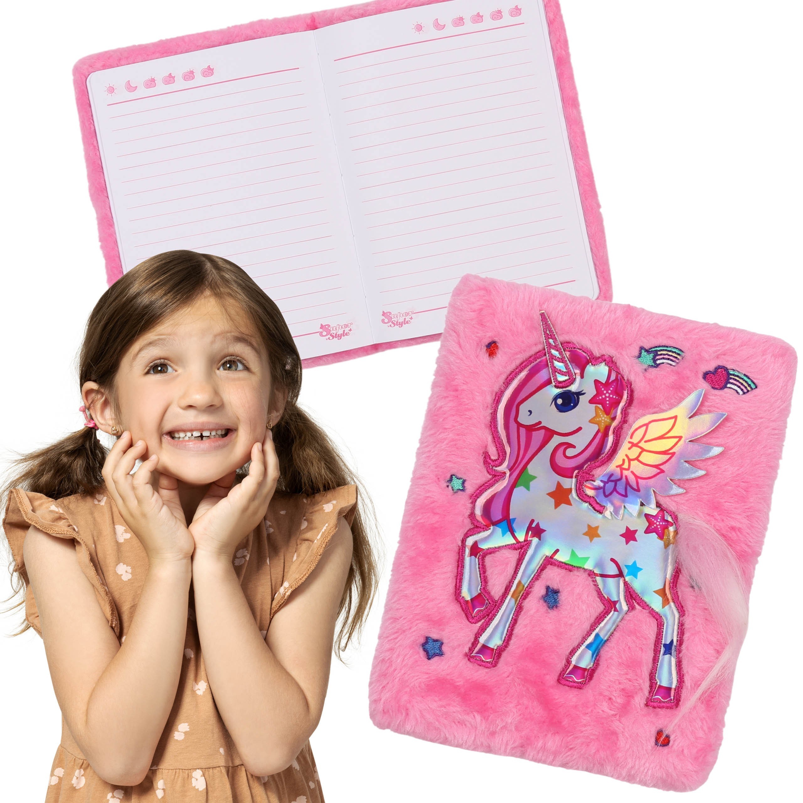 Jednorożec Różowy, pluszowy...