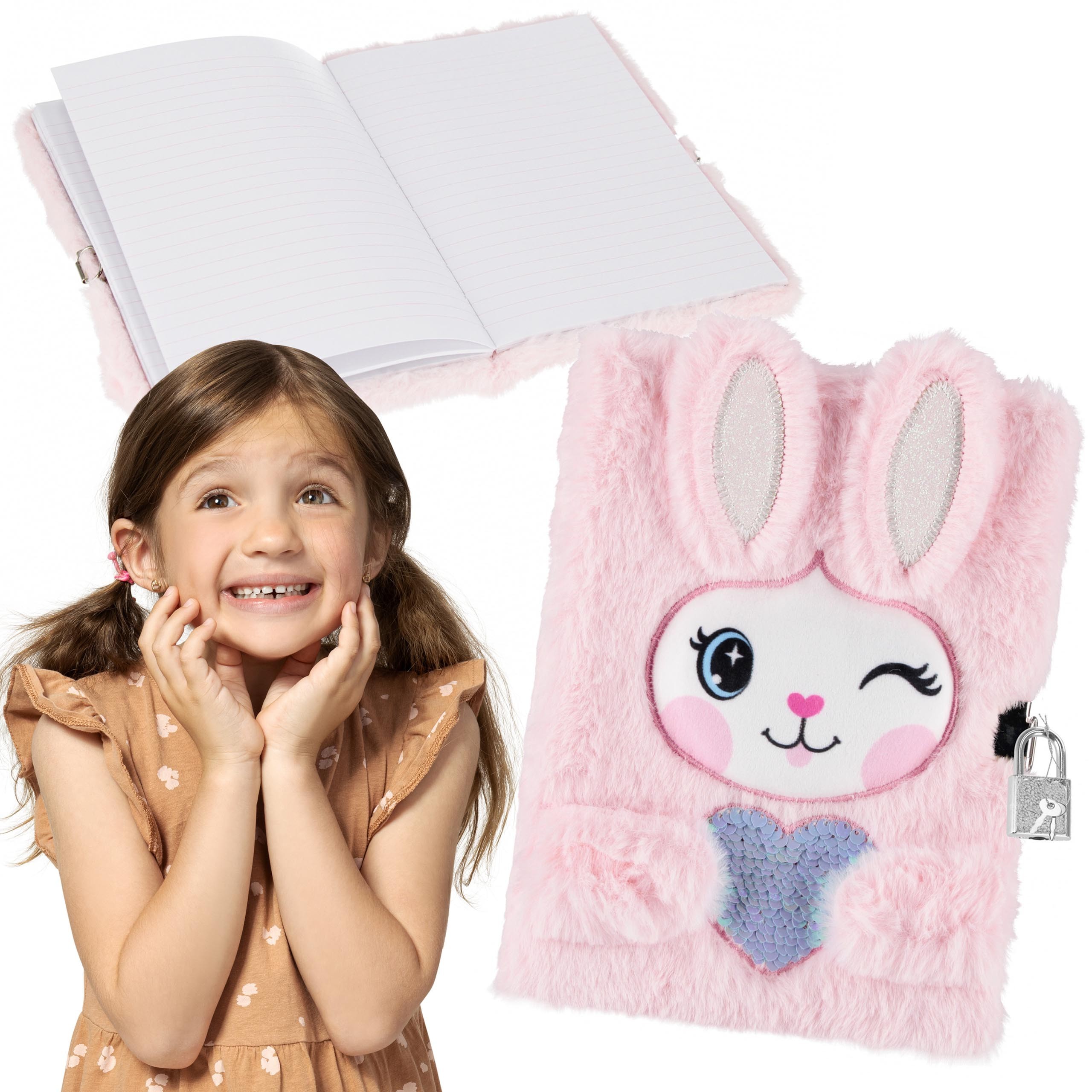 Królik Różowy, pluszowy...