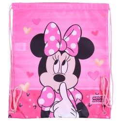 Różowa torba worek Myszka Minnie Disney