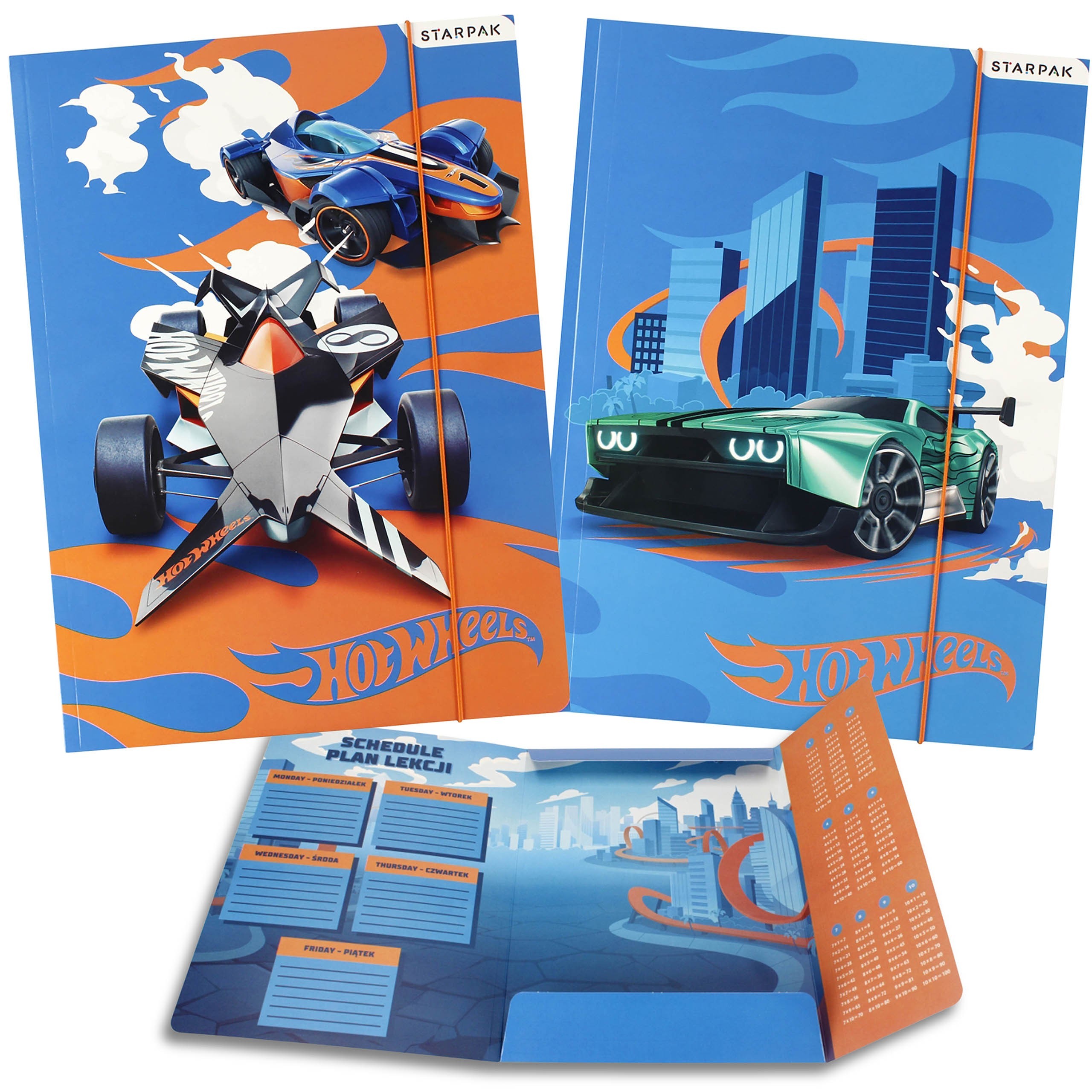 Hot Wheeels Kolorowa teczka...