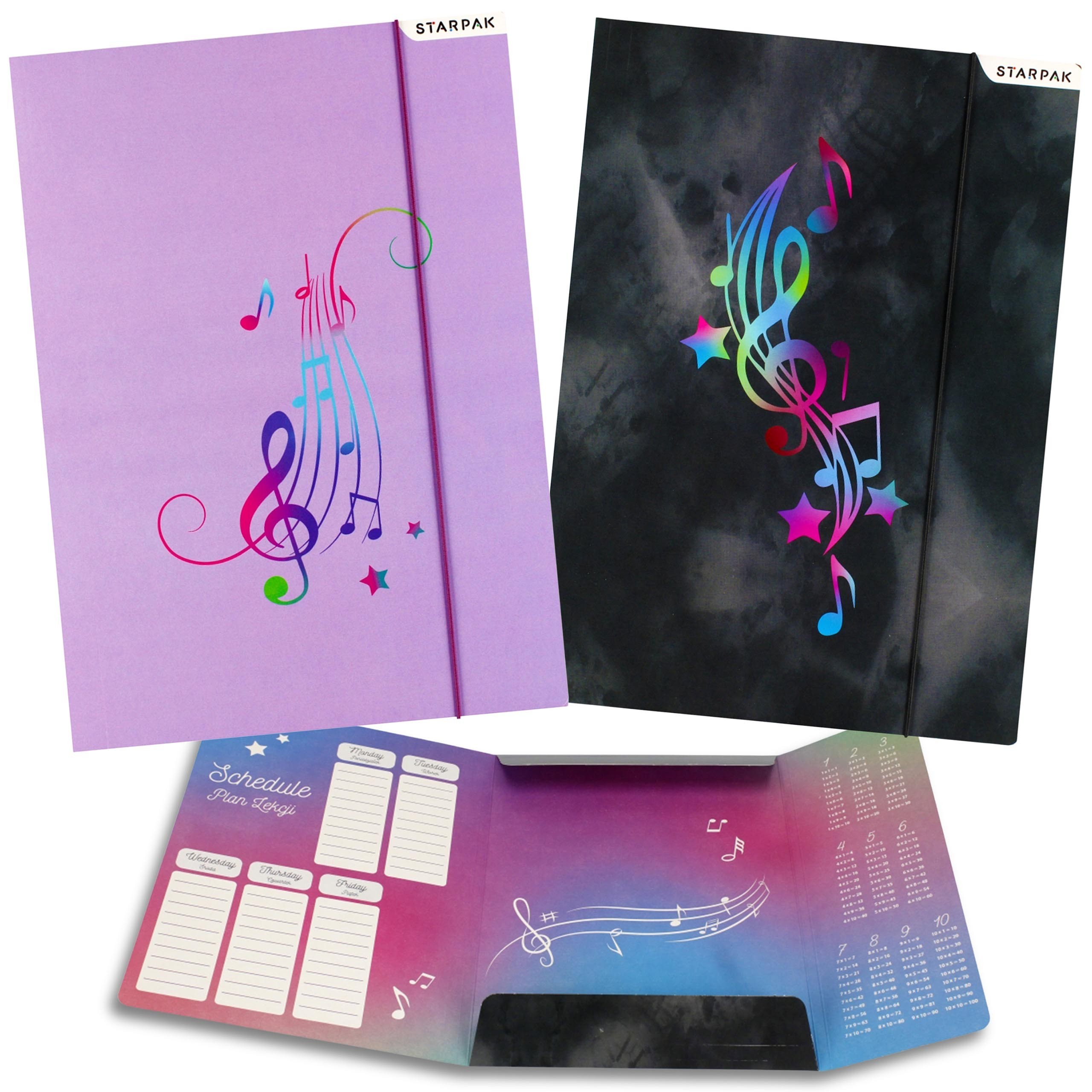 Muzyka Kolorowa teczka z...