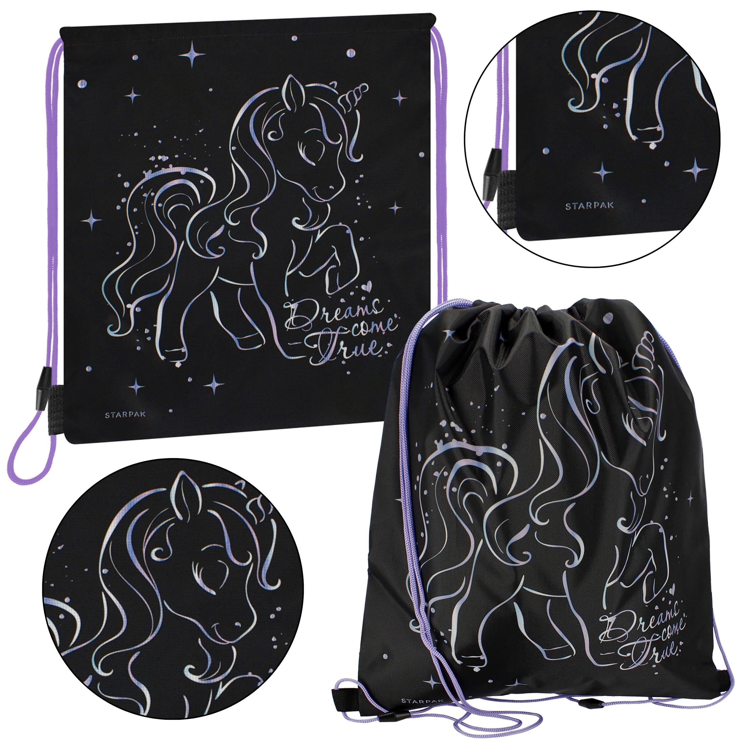 Jednorożec holo Czarny...