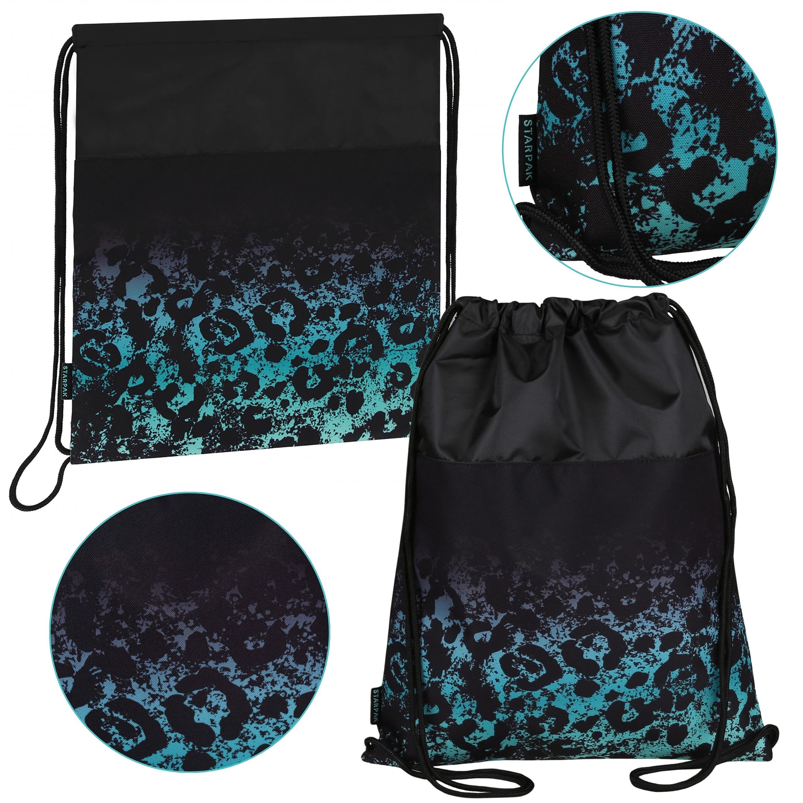 Czarny worek na buty, worek...