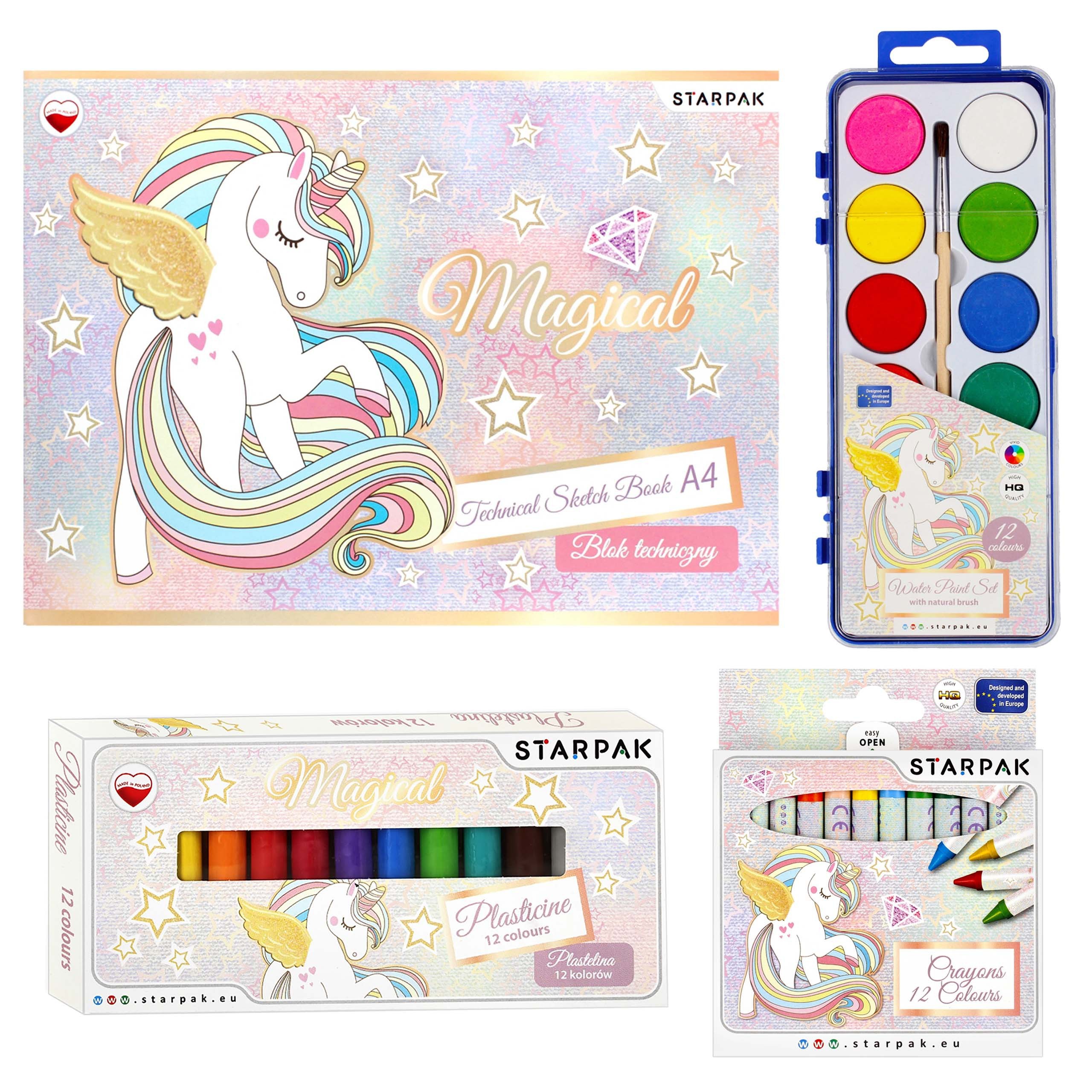 Jednorożec Zestaw przyborów...