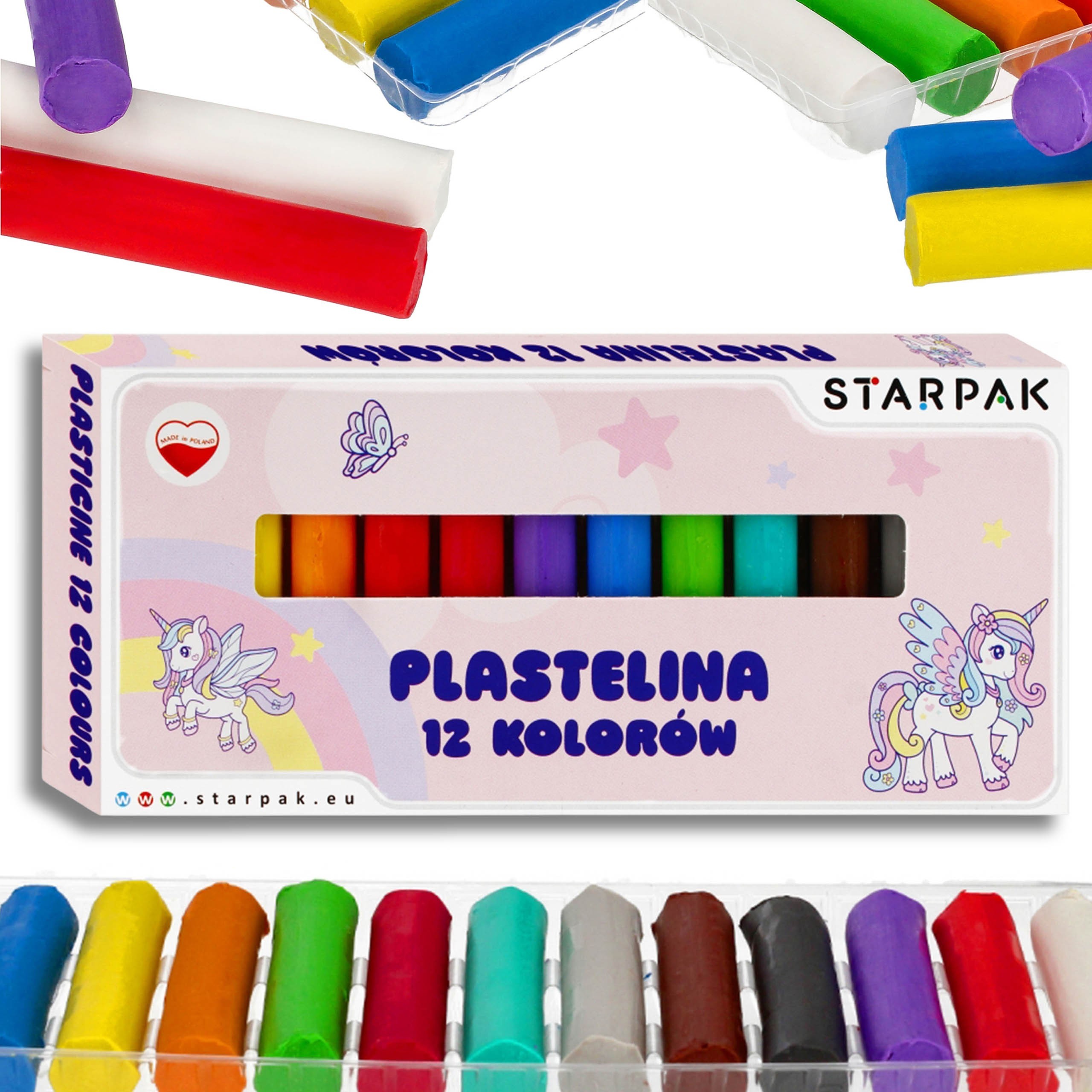 Jednorożec plastelina...