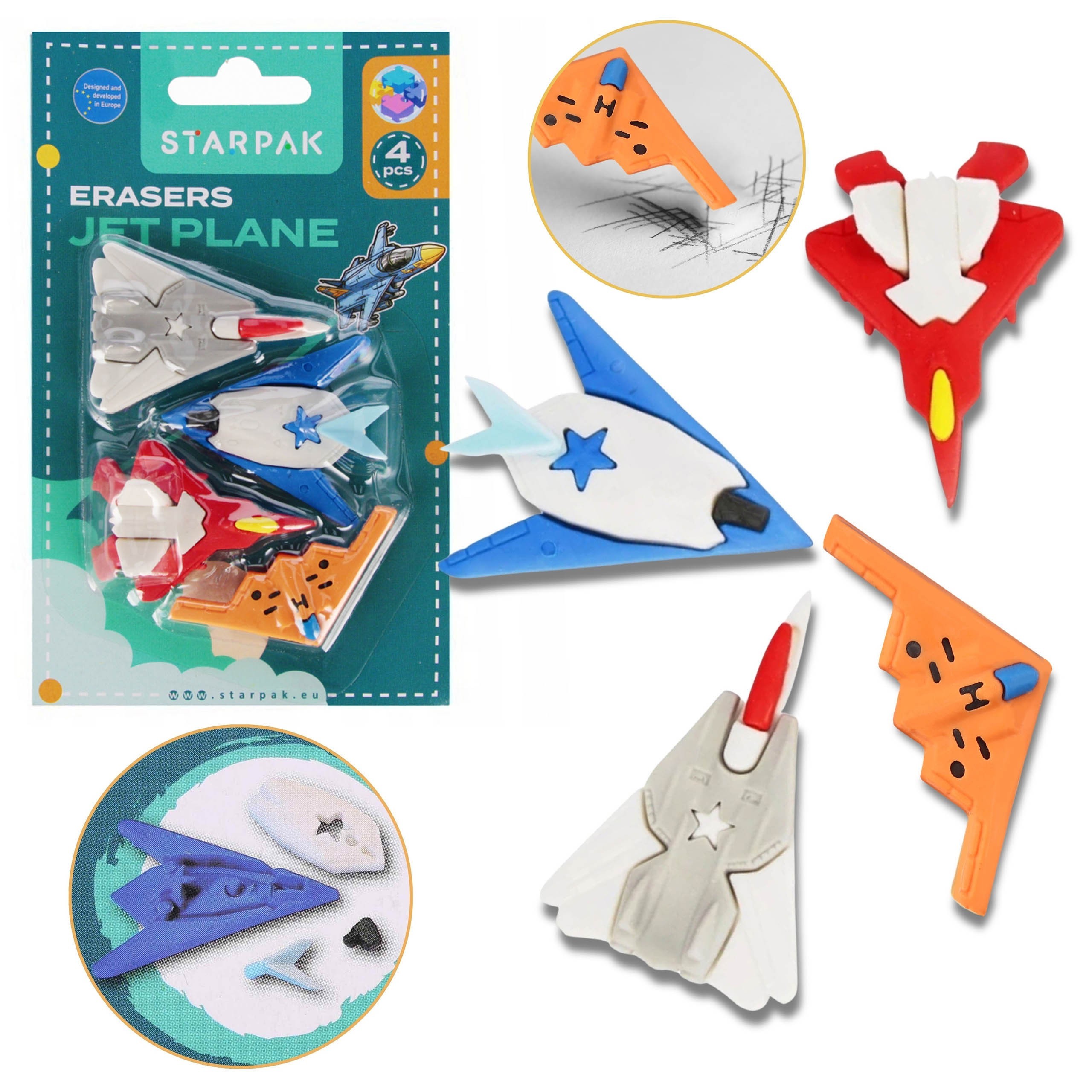 4x Gumka do mazania,...