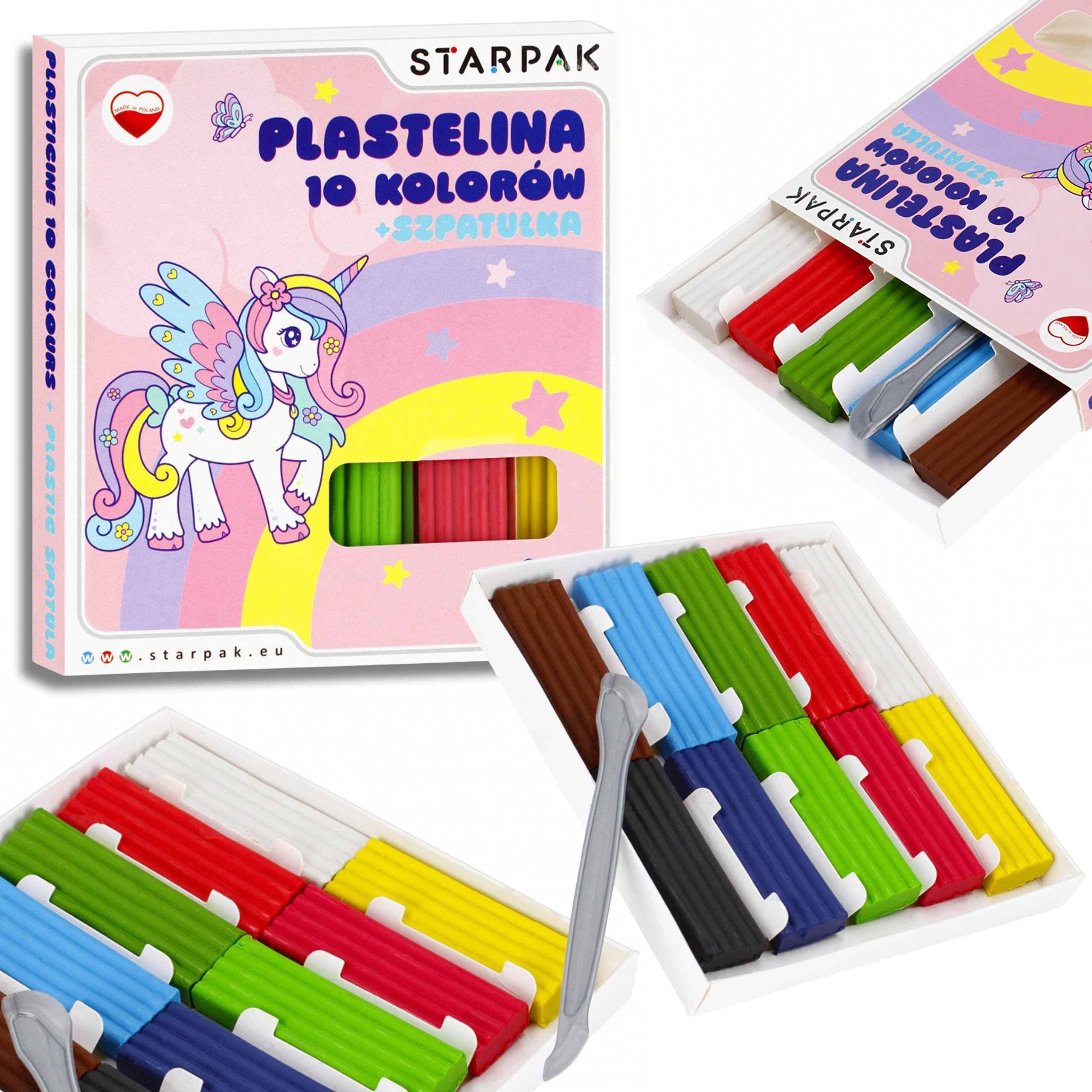 Jednorożec plastelina...