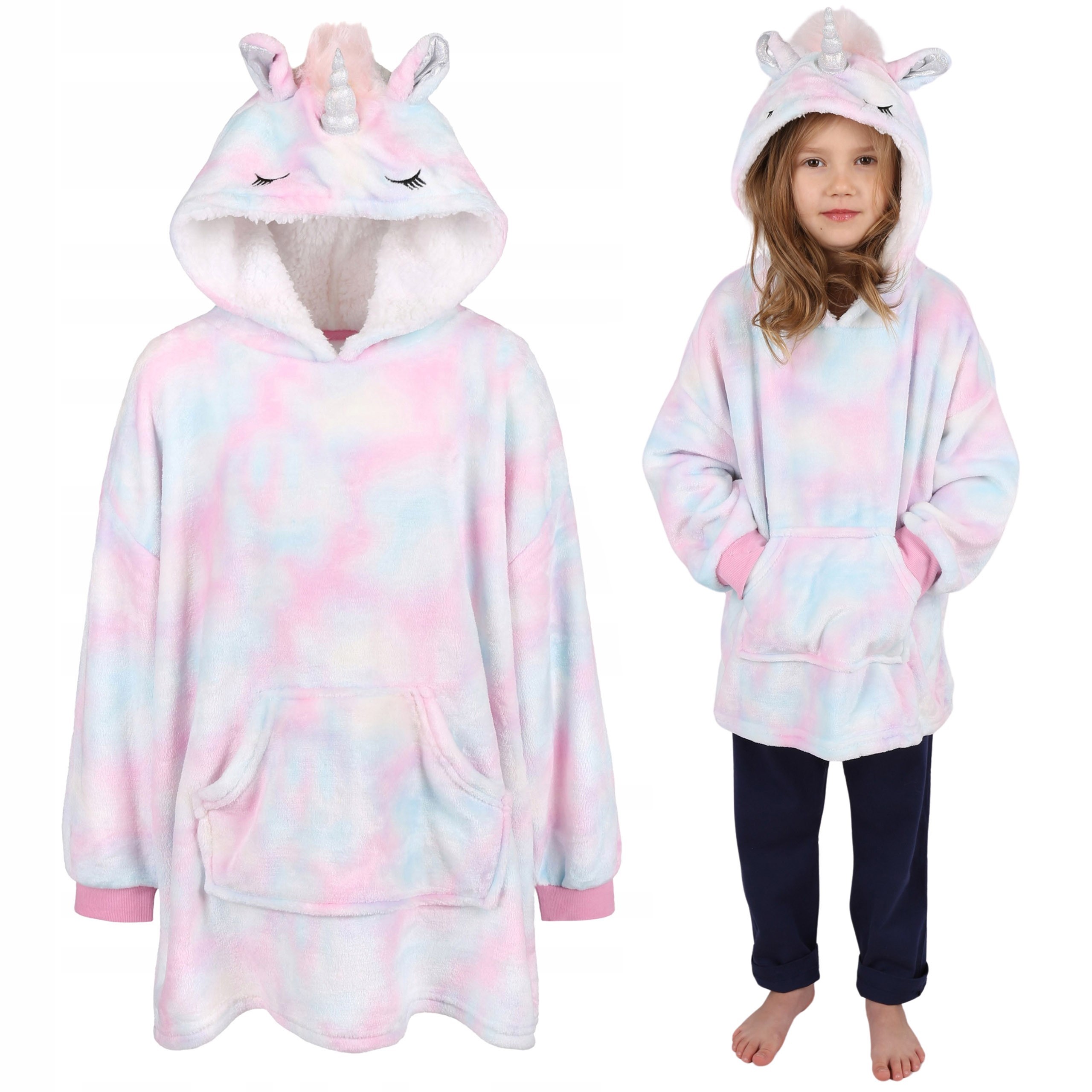 Jednorożec tie dye...