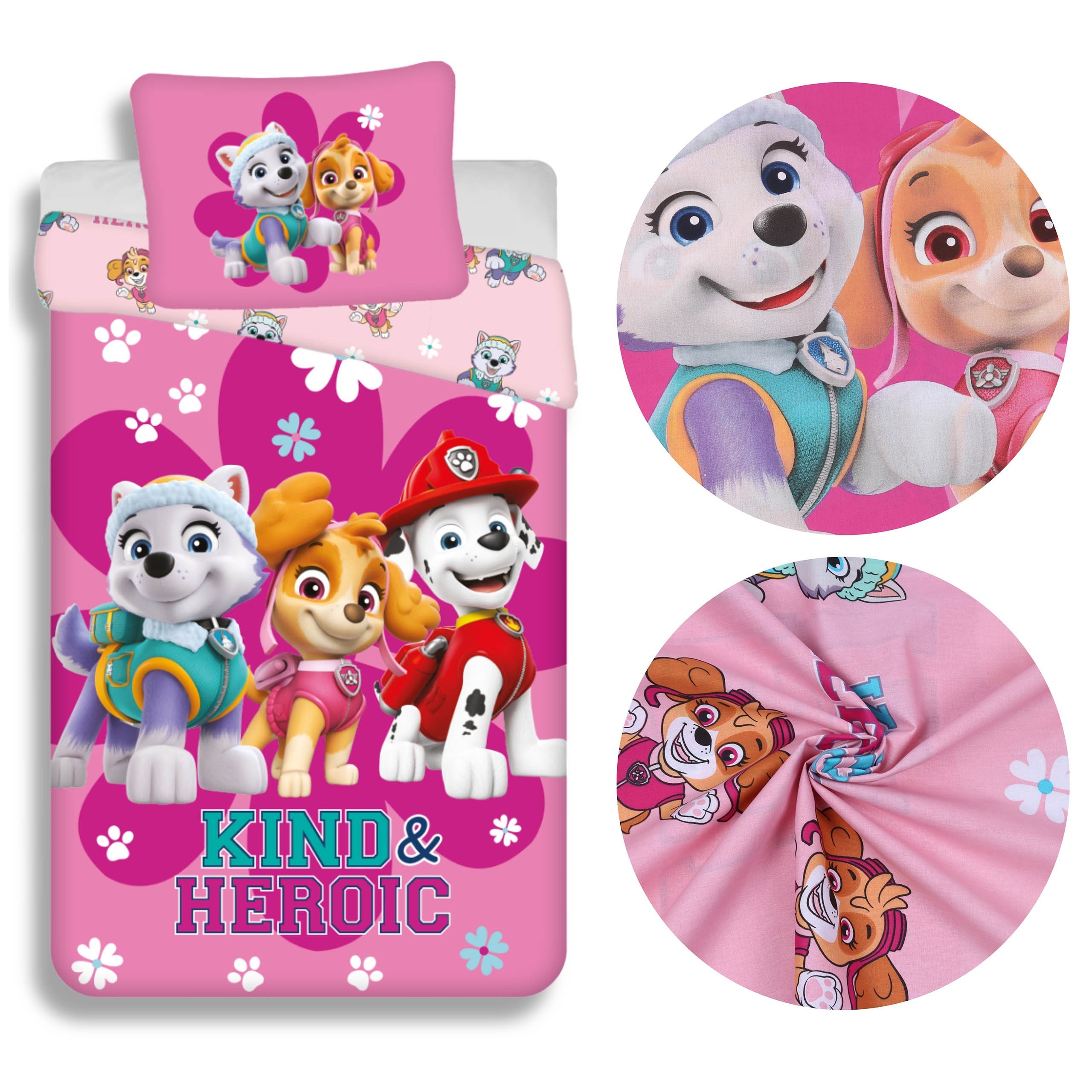 Psi Patrol różowa pościel...