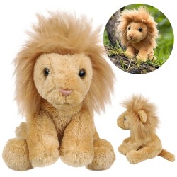 Charlie Bears Maskotka lew, z serii Cuddle Cubs, mały pluszak idealny dla niemowląt, 13 cm