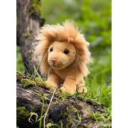 Charlie Bears Maskotka lew, z serii Cuddle Cubs, mały pluszak idealny dla niemowląt, 13 cm