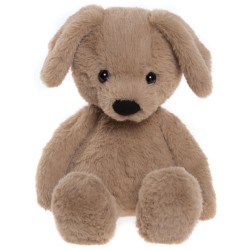 Charlie Bears Maskotka piesek Ruff, z serii Bear&Me, wyjątkowa przytulanka dla dzieci, 30 cm