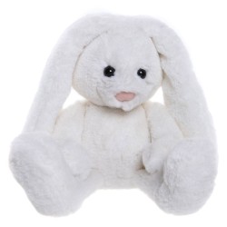 Charlie Bears Maskotka królik Bunny, z serii Bear&Me, wyjątkowa przytulanka dla dzieci, 30 cm