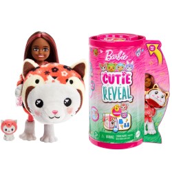 Barbie Cutie Reveal - lalka Chelsea Kotek-Panda, zwierzątko