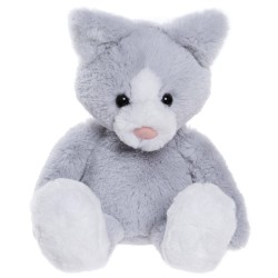 Charlie Bears Maskotka, kot Puddy, z serii Bear&Me, wyjątkowa przytulanka dla dzieci, 29 cm