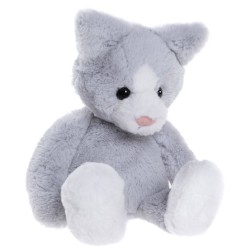 Charlie Bears Maskotka, kot Puddy, z serii Bear&Me, wyjątkowa przytulanka dla dzieci, 29 cm