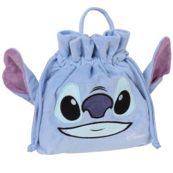 DISNEY Stitch Niebieska kosmetyczka ze sznurkiem ściągającym, kosmetyczka podróżna