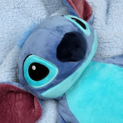 DISNEY Stitch Termofor z miękką poszewką, naturalny kauczuk 1l