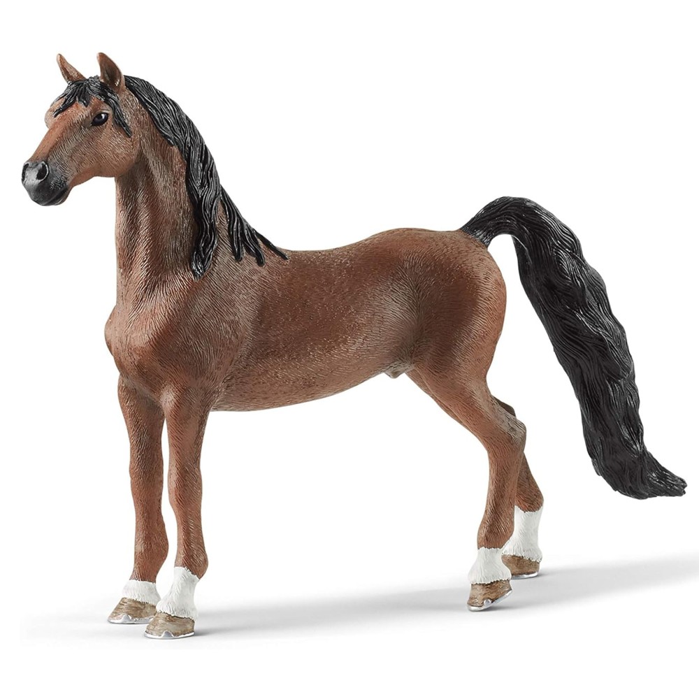 Schleich Horse Club - Koń wałach rasa saddlebred, figurka dla dzieci 5+