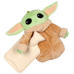 Baby Yoda STAR WARS Termofor z miękką poszewką, naturalny kauczuk 1l