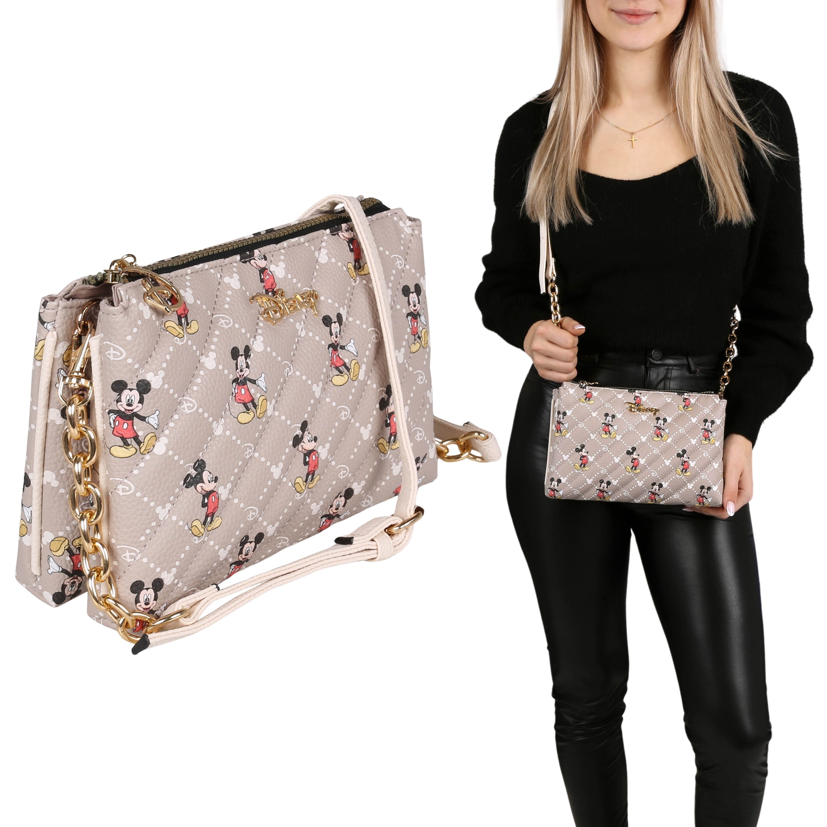 DISNEY Myszka Mickey Beżowa...