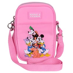 Myszka Mickey Disney Różowa mini torebka, saszetka na pasku 17x11x3 cm