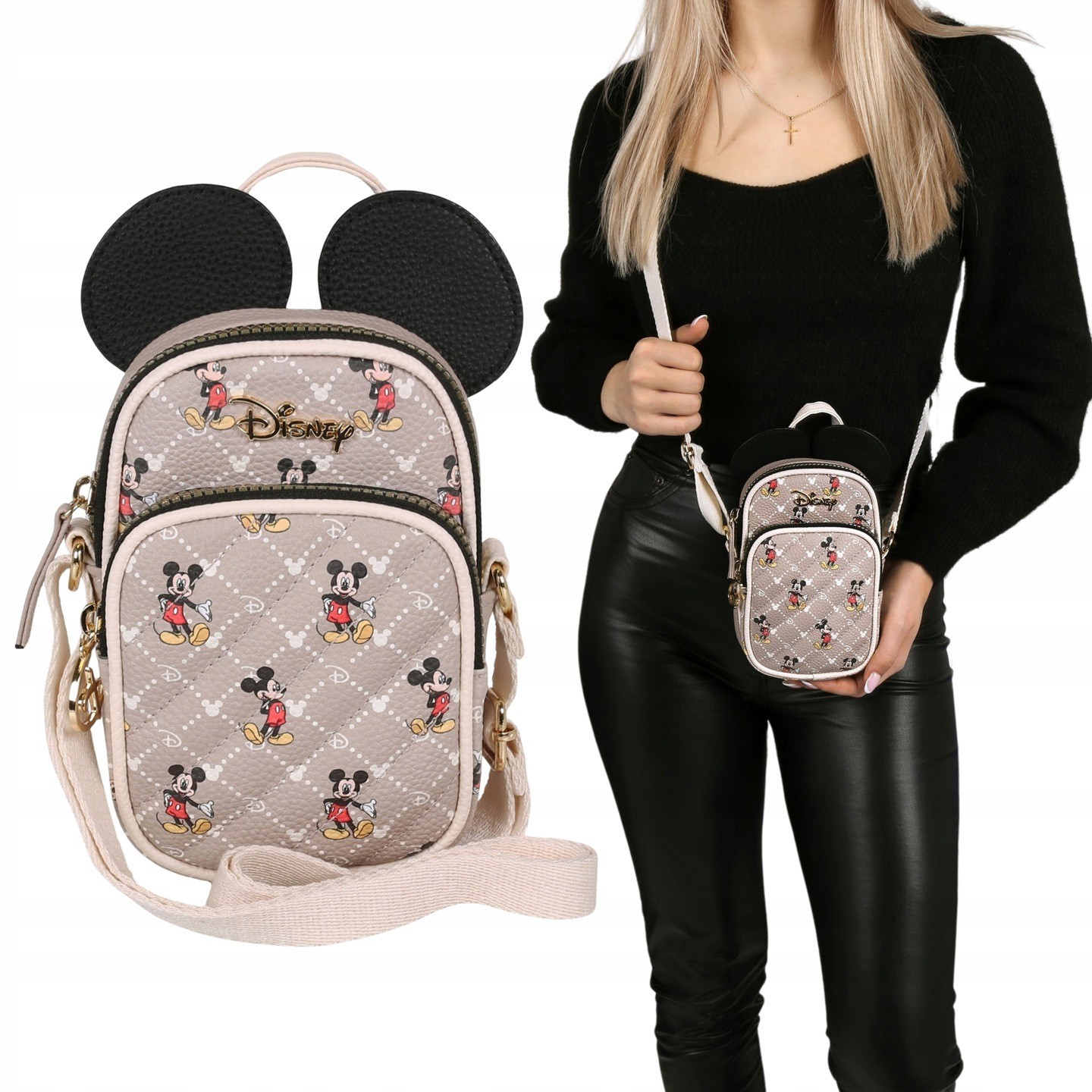 DISNEY Myszka Mickey Beżowa...