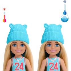 Lalka Barbie Color Reveal Seria sportowa, niespodzianka