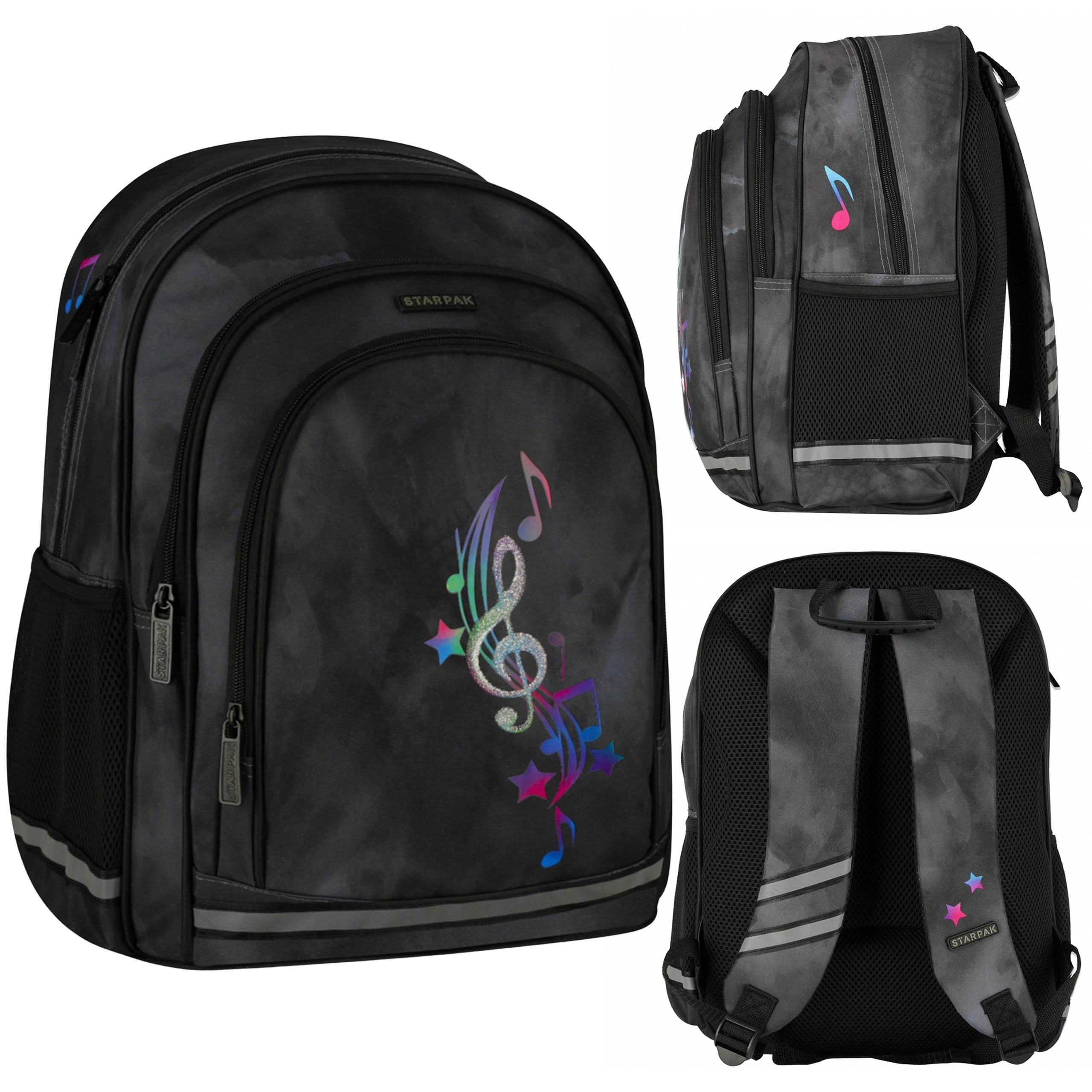 Music Czarny plecak...