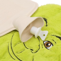 Shrek Zielony termofor z miękką poszewką, futrzany, duży, naturalny kauczuk 1,75 l