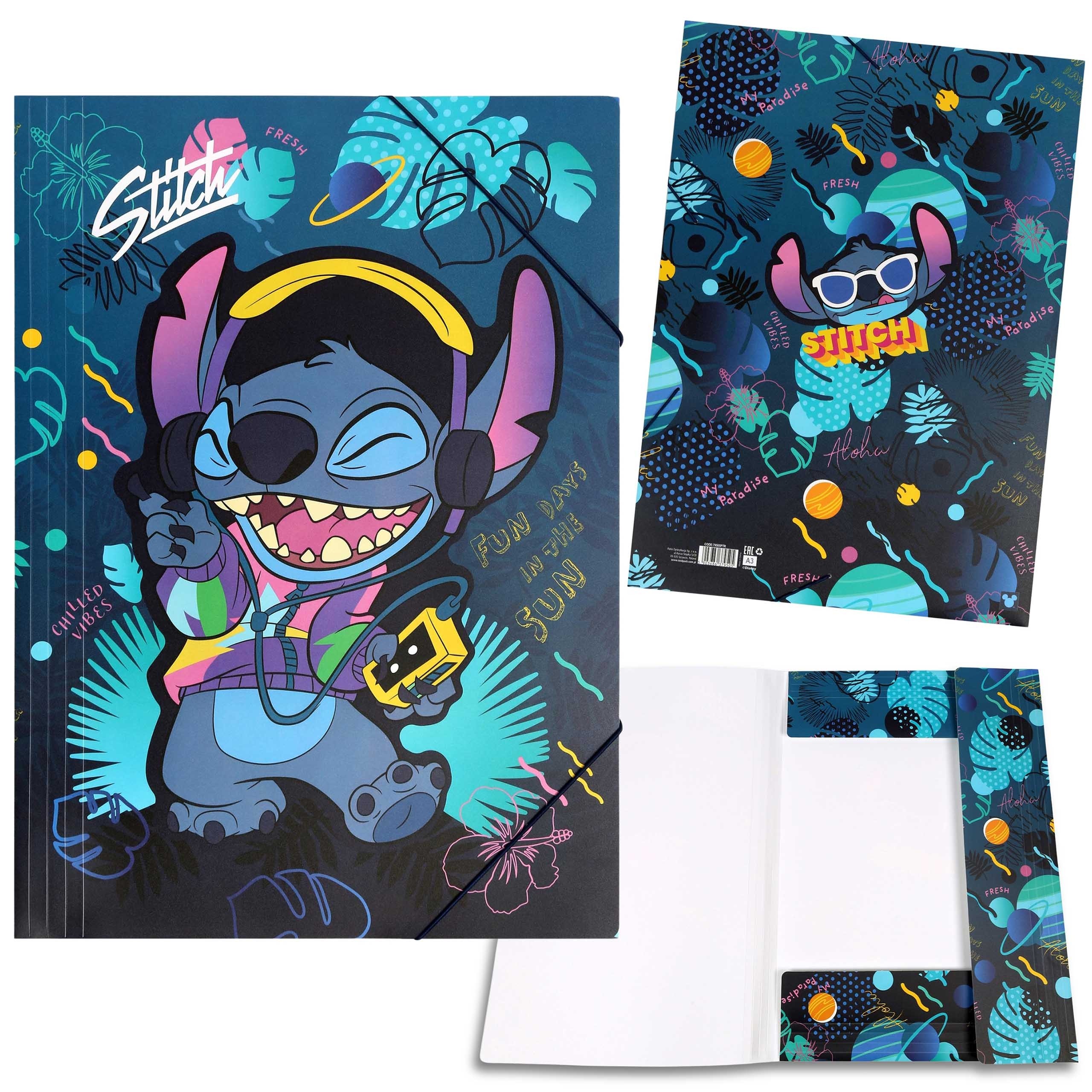 DISNEY Stitch Kolorowa...