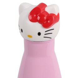 Hello Kitty stalowa butelka termiczna, różowy bidon, termos 500ml