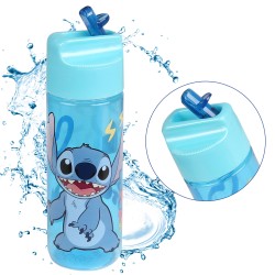 DISNEY Stitch Butelka z ustnikiem, bidon szkolny dla dziewczynki 540ml