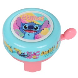 DISNEY Stitch Metalowy dzwonek do roweru dla dzieci, dziewczęcy