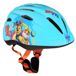 Psi Patrol Turkusowy kask rowerowy dla dzieci, chłopięcy, lekki, regulowany 48-52 cm