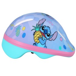 DISNEY Stitch Niebieski kask rowerowy dla dzieci, dziewczęcy, regulowany 44-48 cm