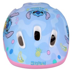 DISNEY Stitch Niebieski kask rowerowy dla dzieci, dziewczęcy, regulowany 44-48 cm