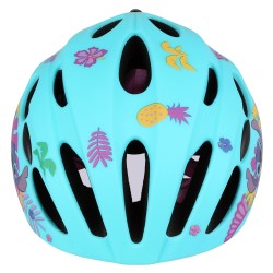 DISNEY Stitch Turkusowy kask rowerowy IN-MOLD dla dzieci, dziewczęcy, regulowany 52-56 cm