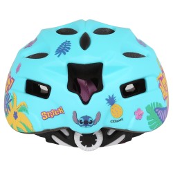 DISNEY Stitch Turkusowy kask rowerowy IN-MOLD dla dzieci, dziewczęcy, regulowany 52-56 cm