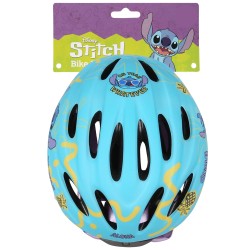 DISNEY Stitch Turkusowy kask rowerowy dla dzieci, lekki, regulowany 48-52 cm