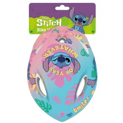 DISNEY Stitch Kolorowy kask rowerowy dla dzieci, dziewczęcy, regulowany 52-56 cm