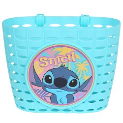 DISNEY Stitch Koszyczek na kierownicę dla dzieci, koszyk dziewczęcy na rower, hulajnogę 20x15x16 cm