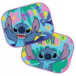 DISNEY Stitch Zasłonki przeciwsłoneczne dla dzieci, do samochodu, 2 szt 44x35 cm