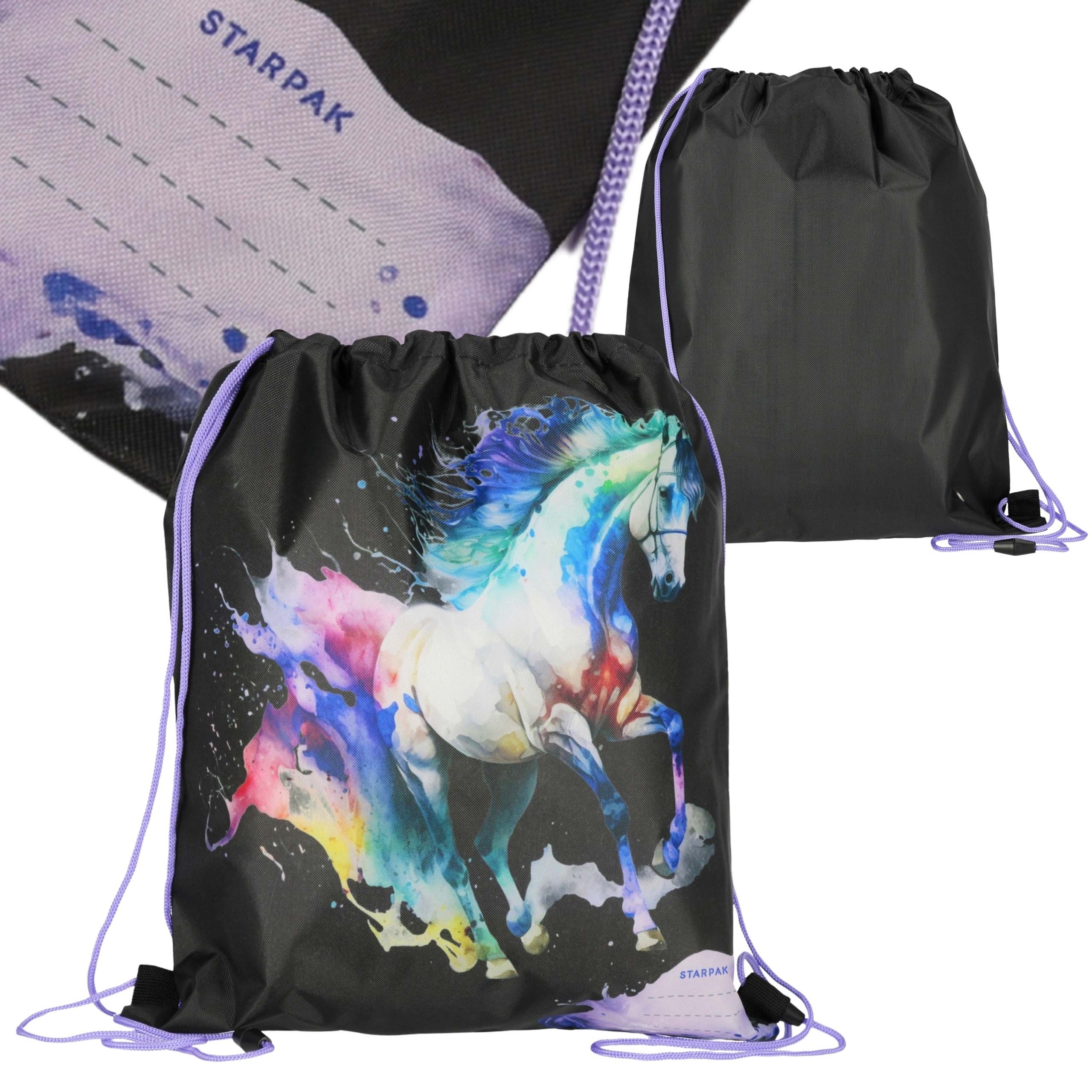 Koń Dziewczęcy, czarny...