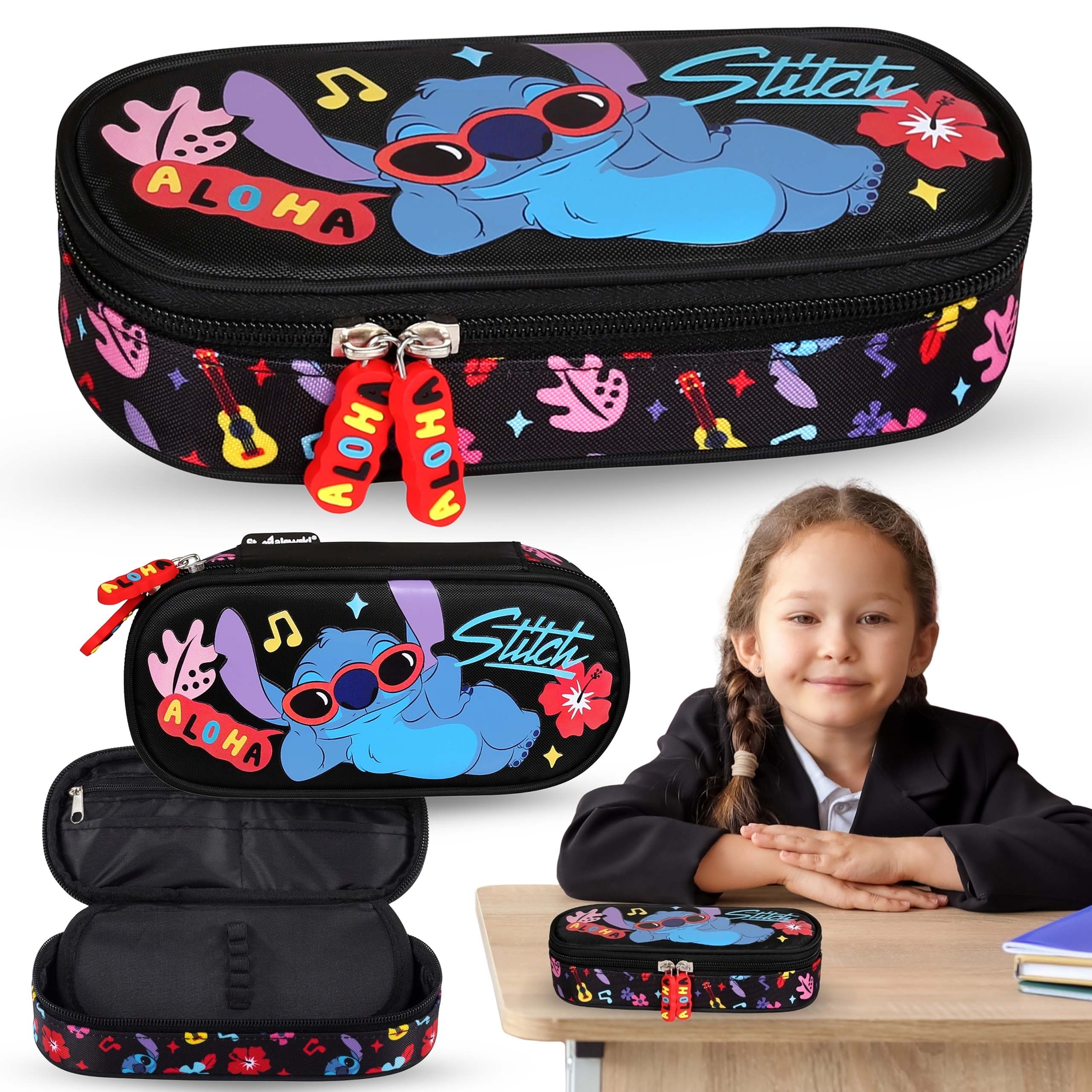 DISNEY Stitch ALOHA Czarny,...