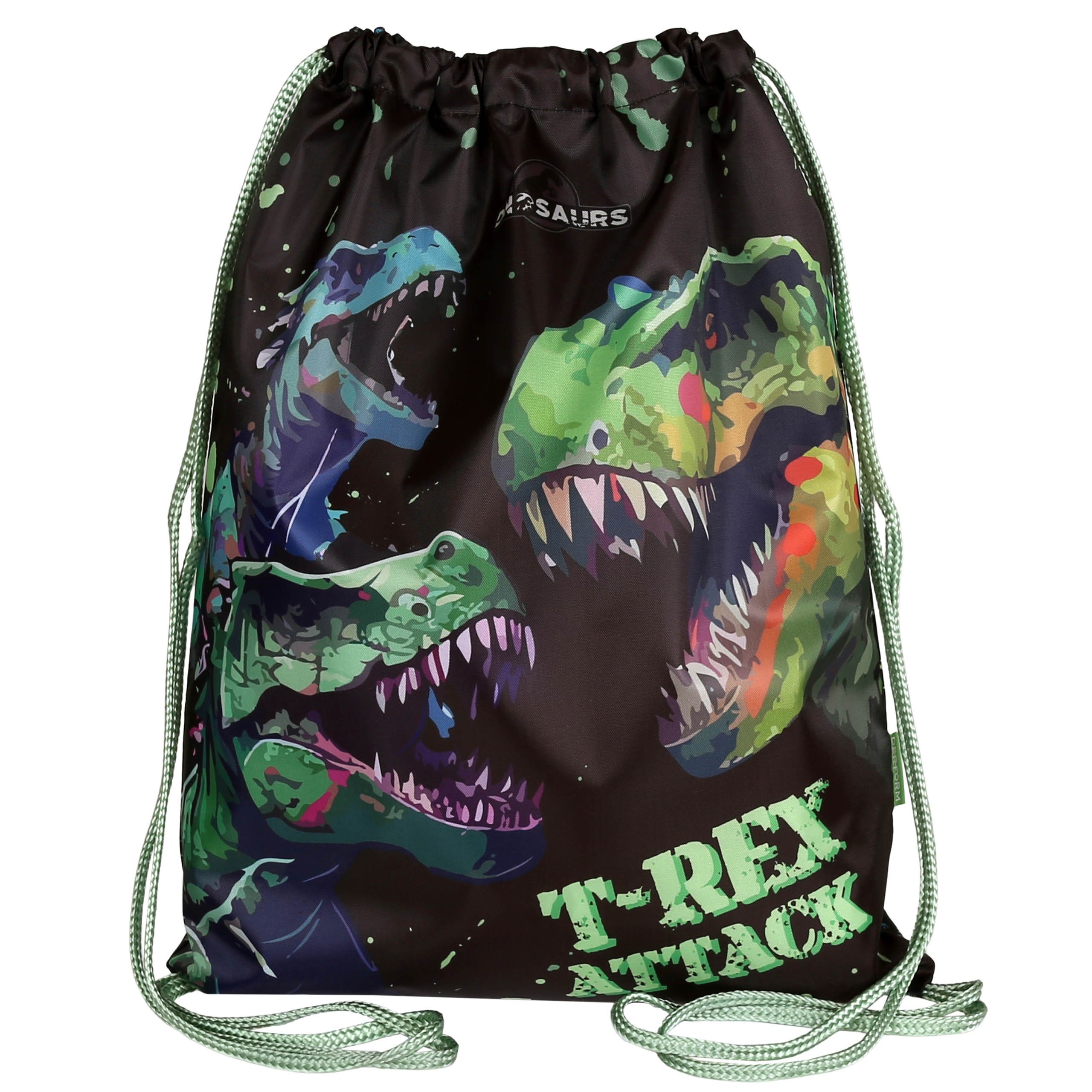 Dinozaury Worek na buty dla chłopca, worek szkolny NA WF na obuwie, TRENINGOWY 34x43 cm