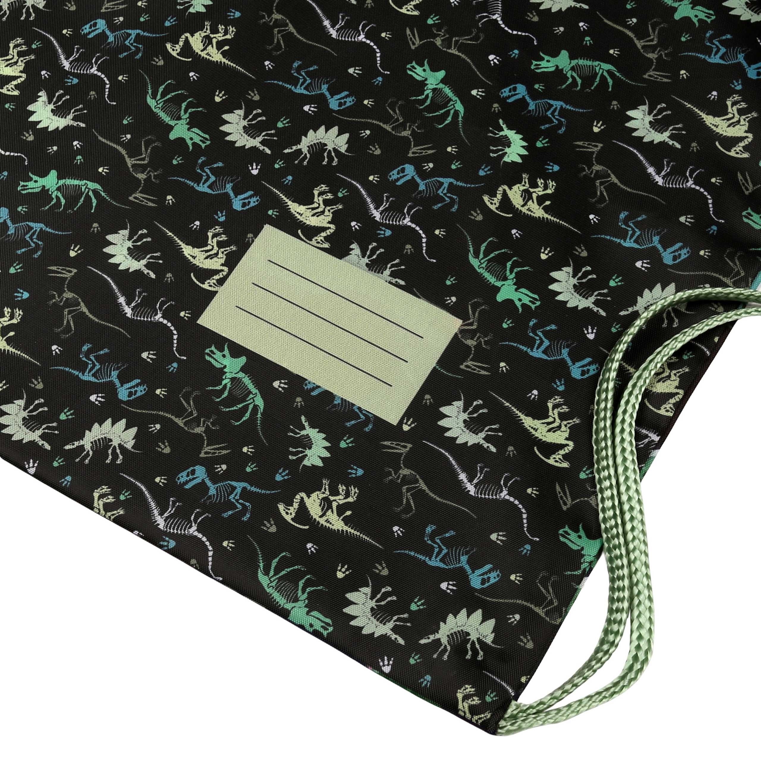 Dinozaury Worek na buty dla chłopca, worek szkolny NA WF na obuwie, TRENINGOWY 34x43 cm